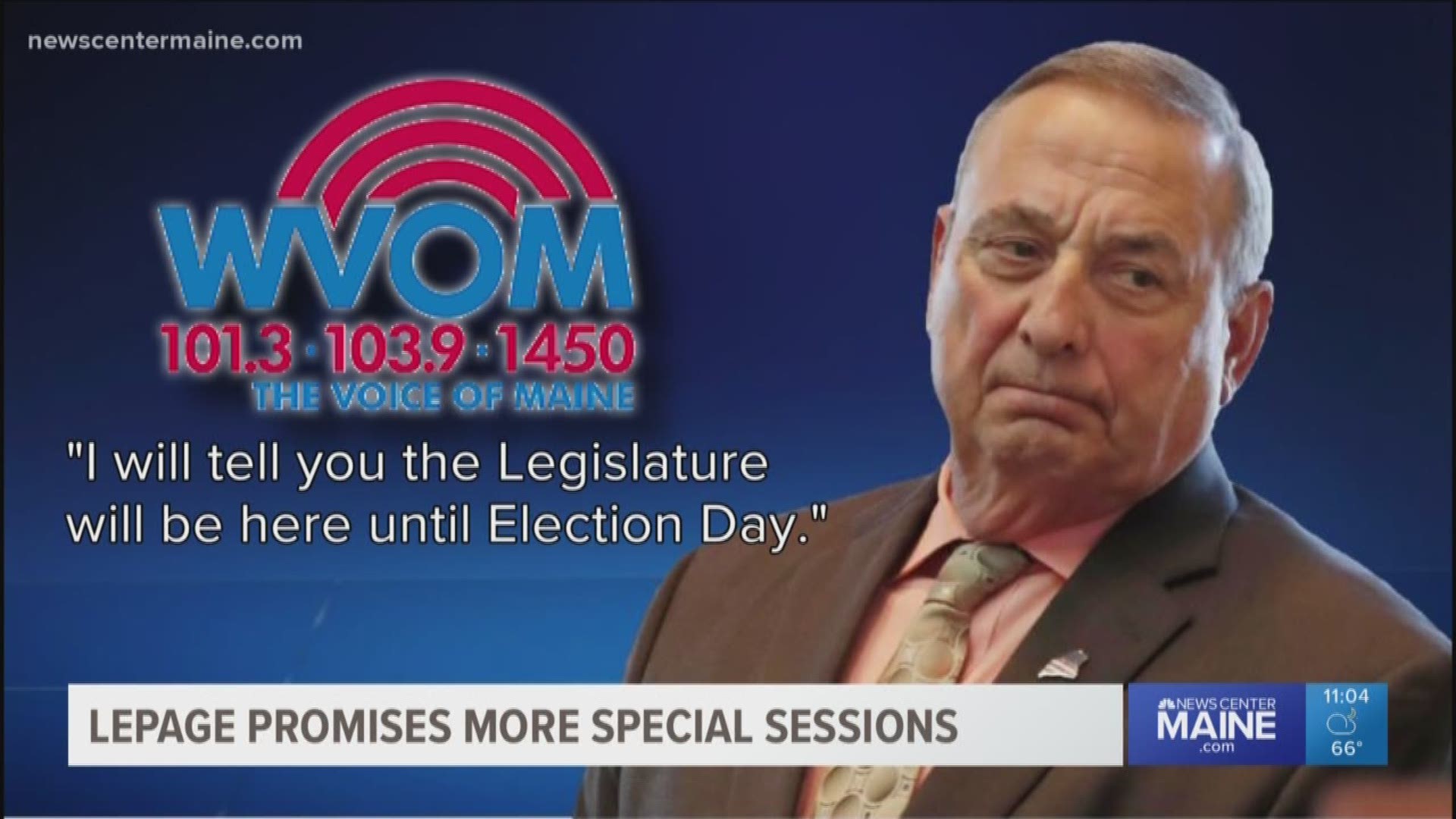LePage promises more special sessions