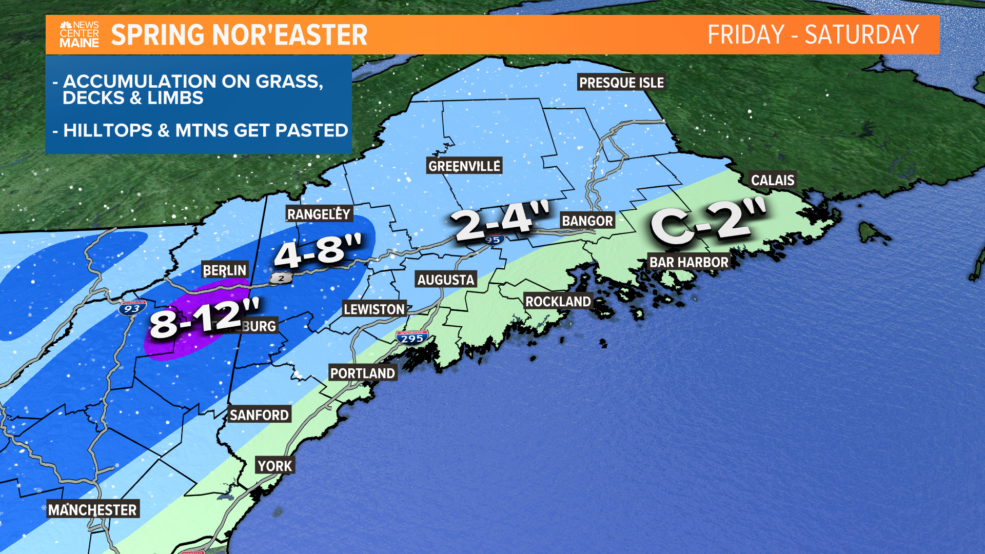 April snow on the way for Maine and New Hampshire | newscentermaine.com
