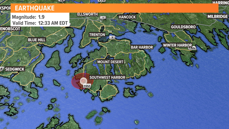 Did You Feel It Small Earthquake In Maine Early Saturday Newscentermaine Com