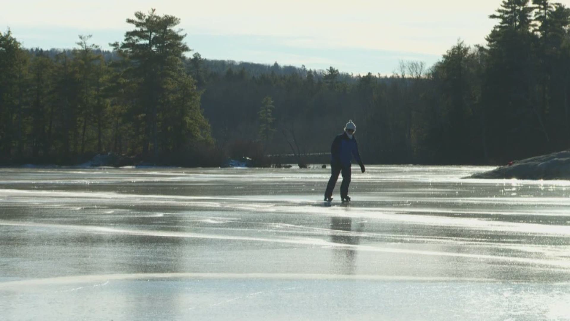 Green Outdoors: Nordic skiers skate frozen ponds