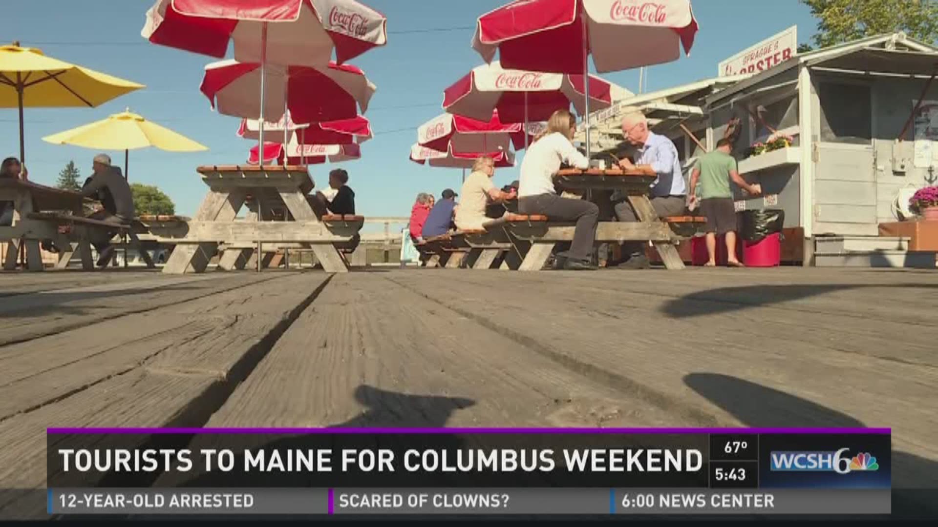 Columbus Day weekend brings tourists for one more visit