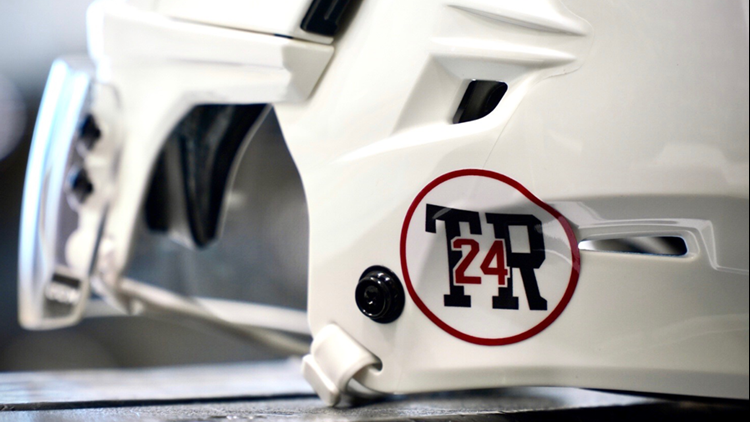Boston Bruins to honor Maine native Travis Roy with helmet emblem during '20-'21 season