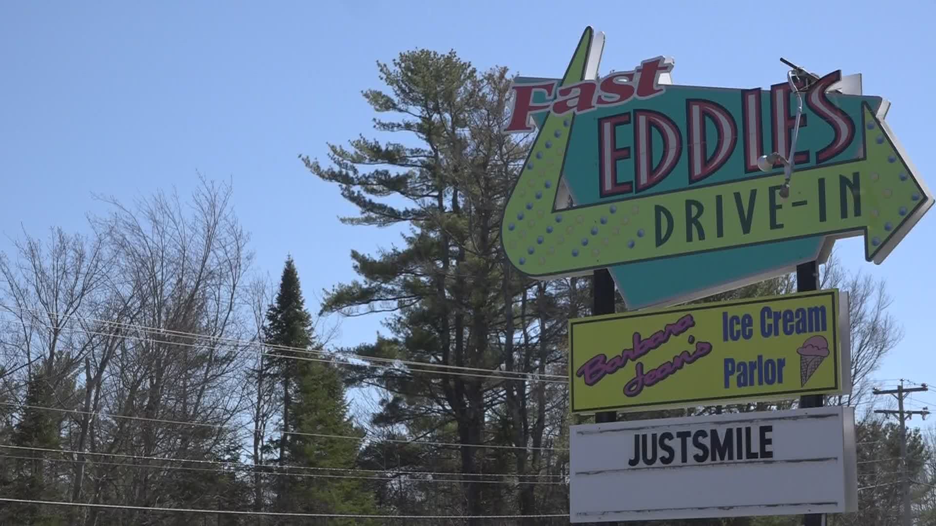 Fast Eddie's Drive-In opening early due to coronavirus, COVID-19 pandemic