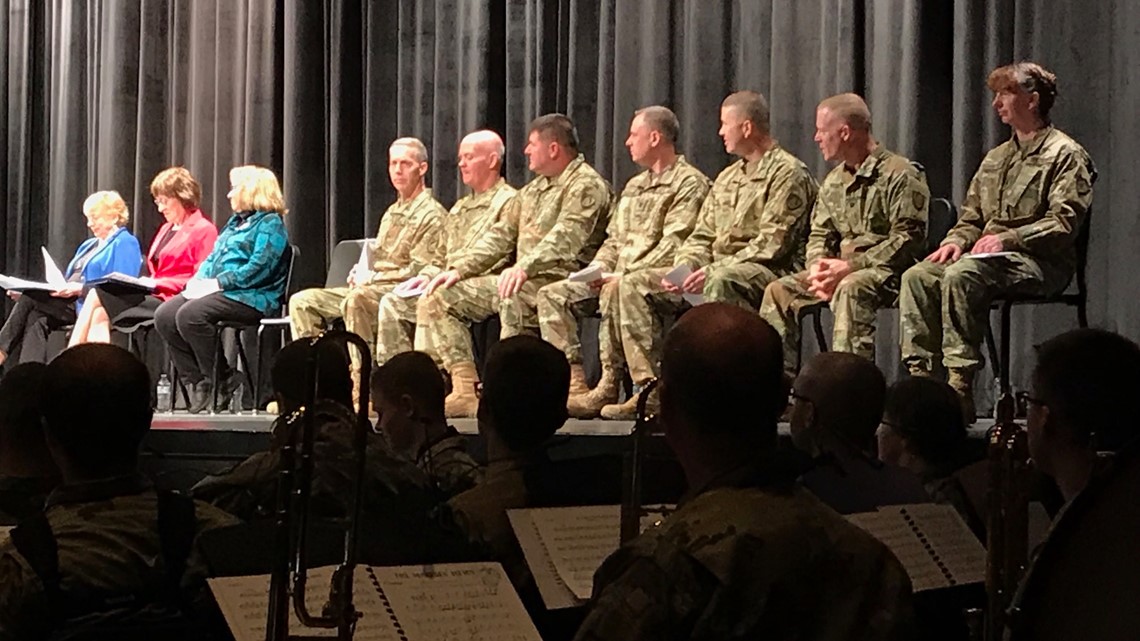 Members of Maine's Army National Guard prepare for deployment