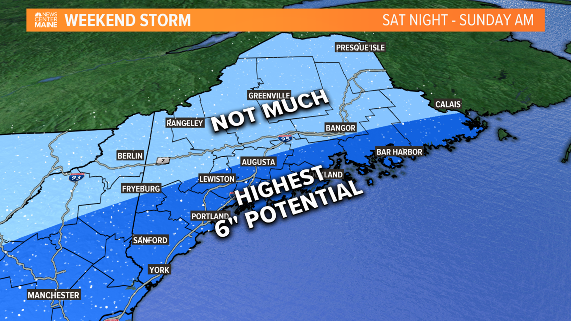 Next Maine snow threat: This Weekend | newscentermaine.com
