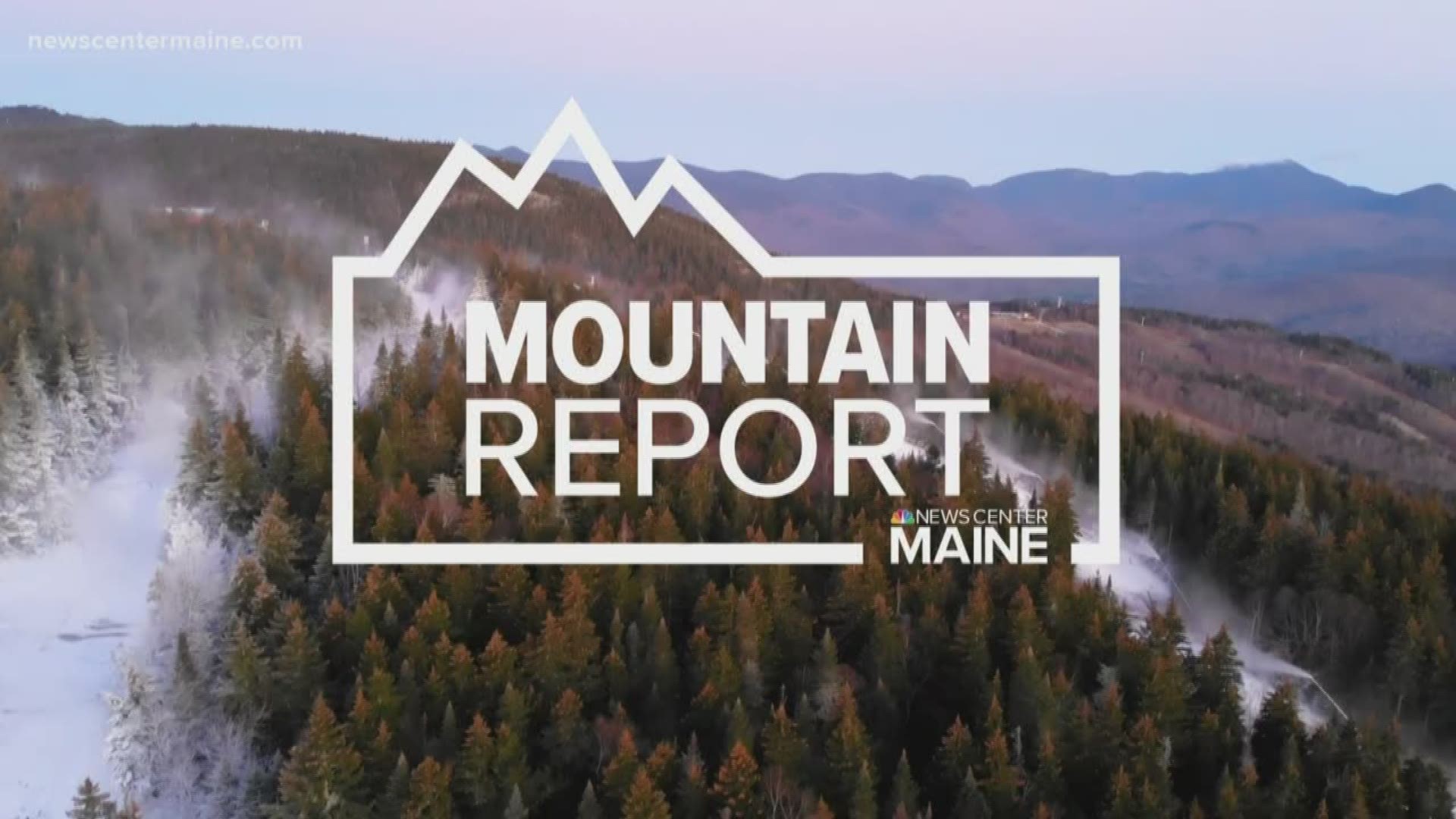 NEWS CENTER Maine's Weekend Mountain Report with Meteorologist Mallory Brooke.