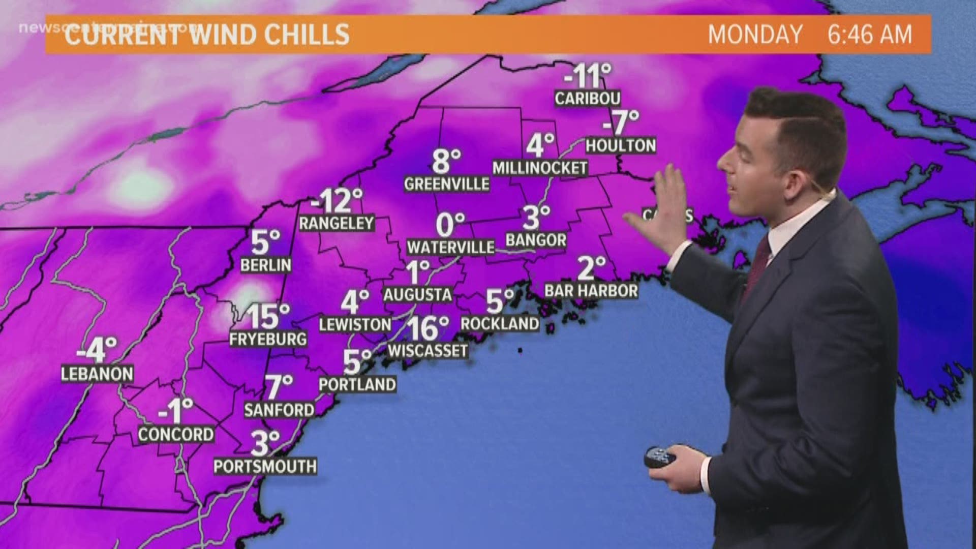 NEWS CENTER Maine Weather Video Forecast updated on Monday January 20 at 7am