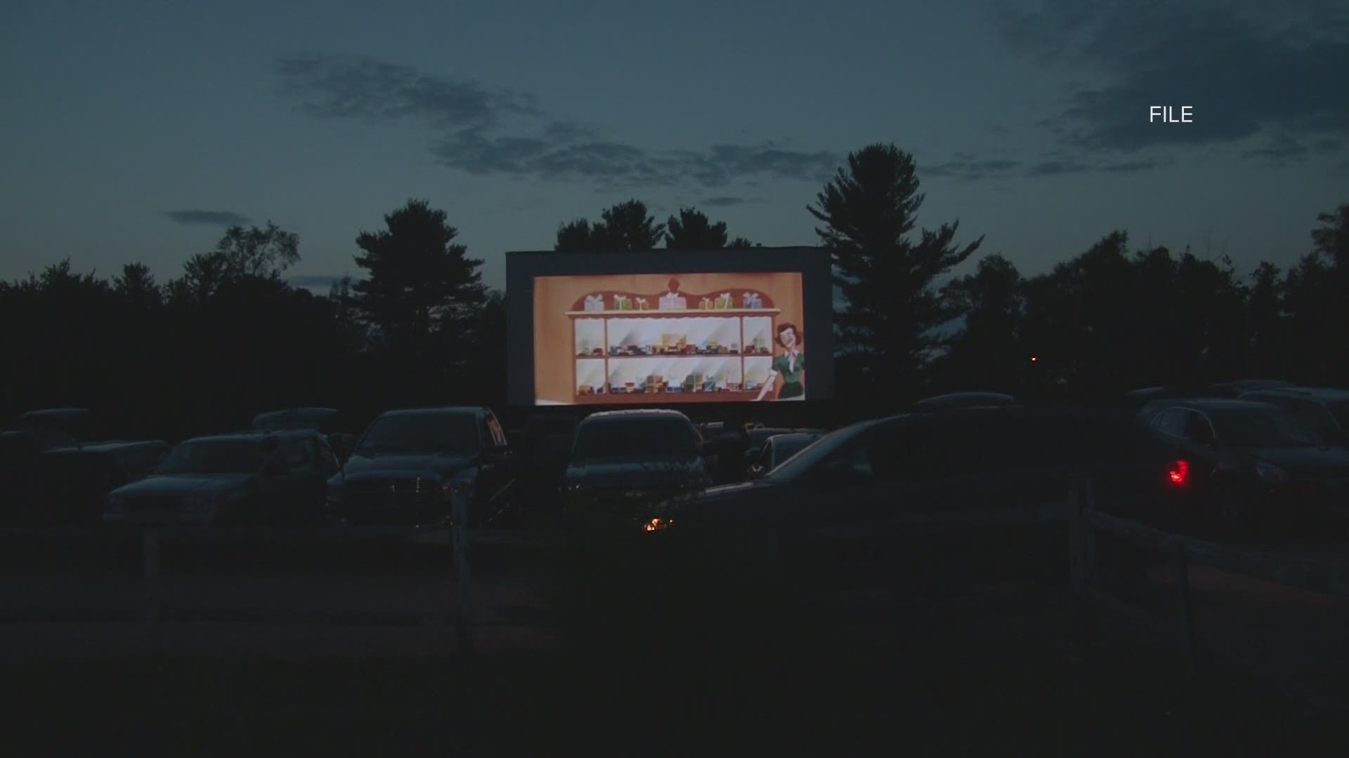 Narrow Gauge Cinema in Farmington opened its drive-in Thursday night with a sellout.