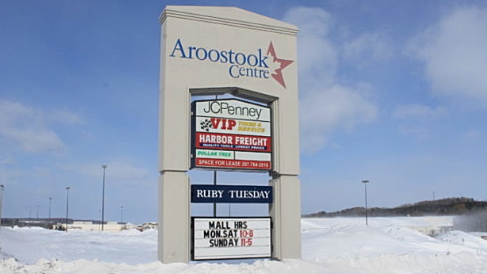 Aroostook Centre Mall SOLD