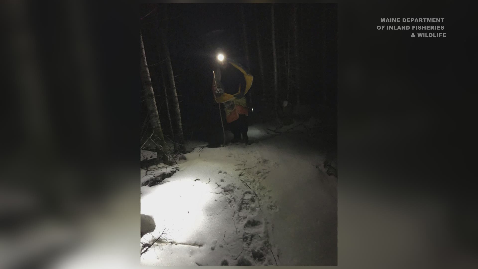 The Maine Game Wardens rescue two separate parties that were hiking in the cold