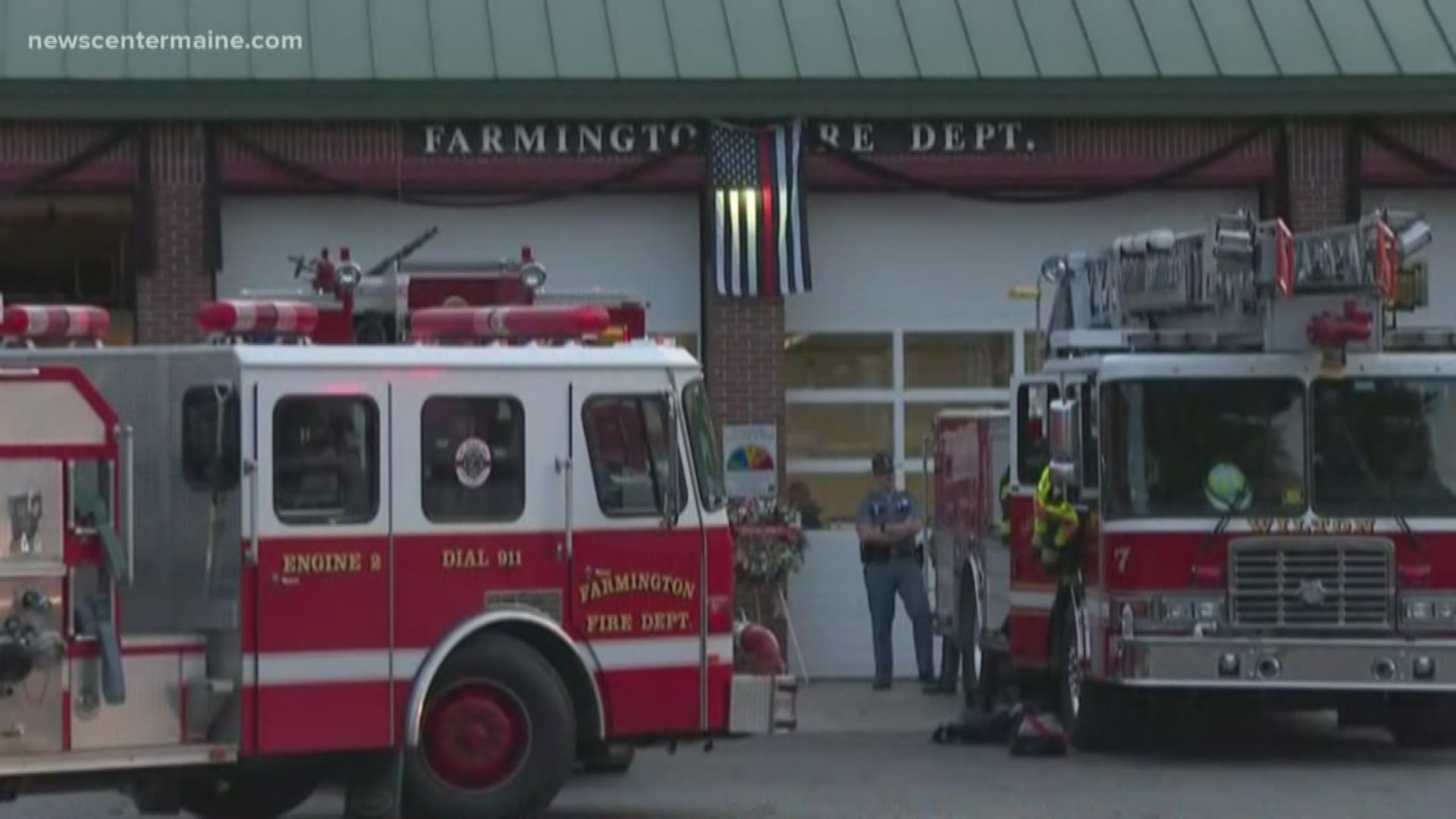 Farmington Fire Rescue Chief Terry Bell released from hospital, escorted home