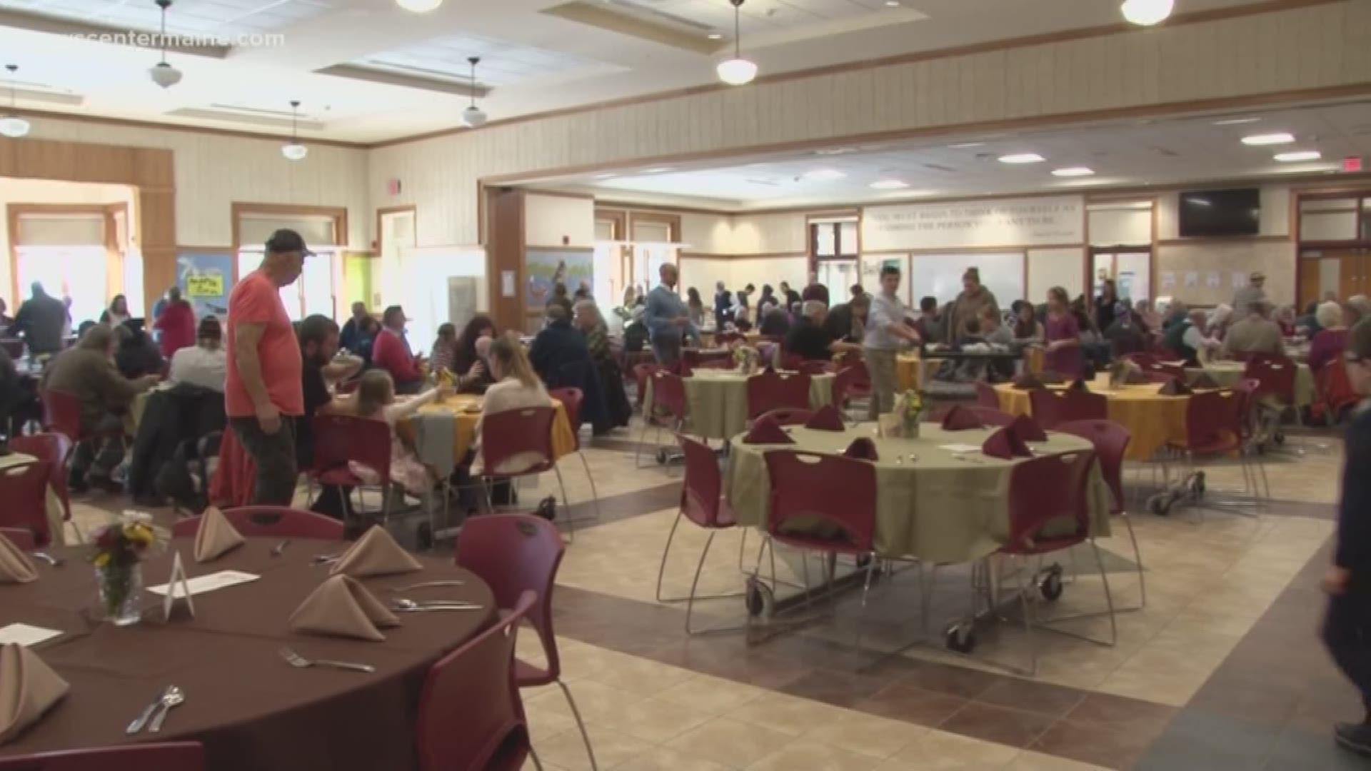 "Thanksgiving Scarborough" welcomed people for a free meal