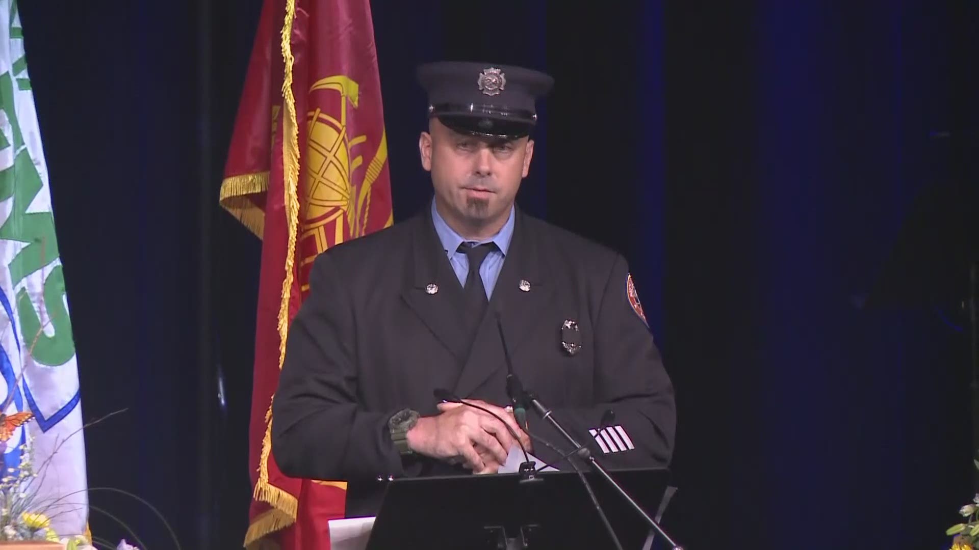 Community honors fallen SoPo firefighter