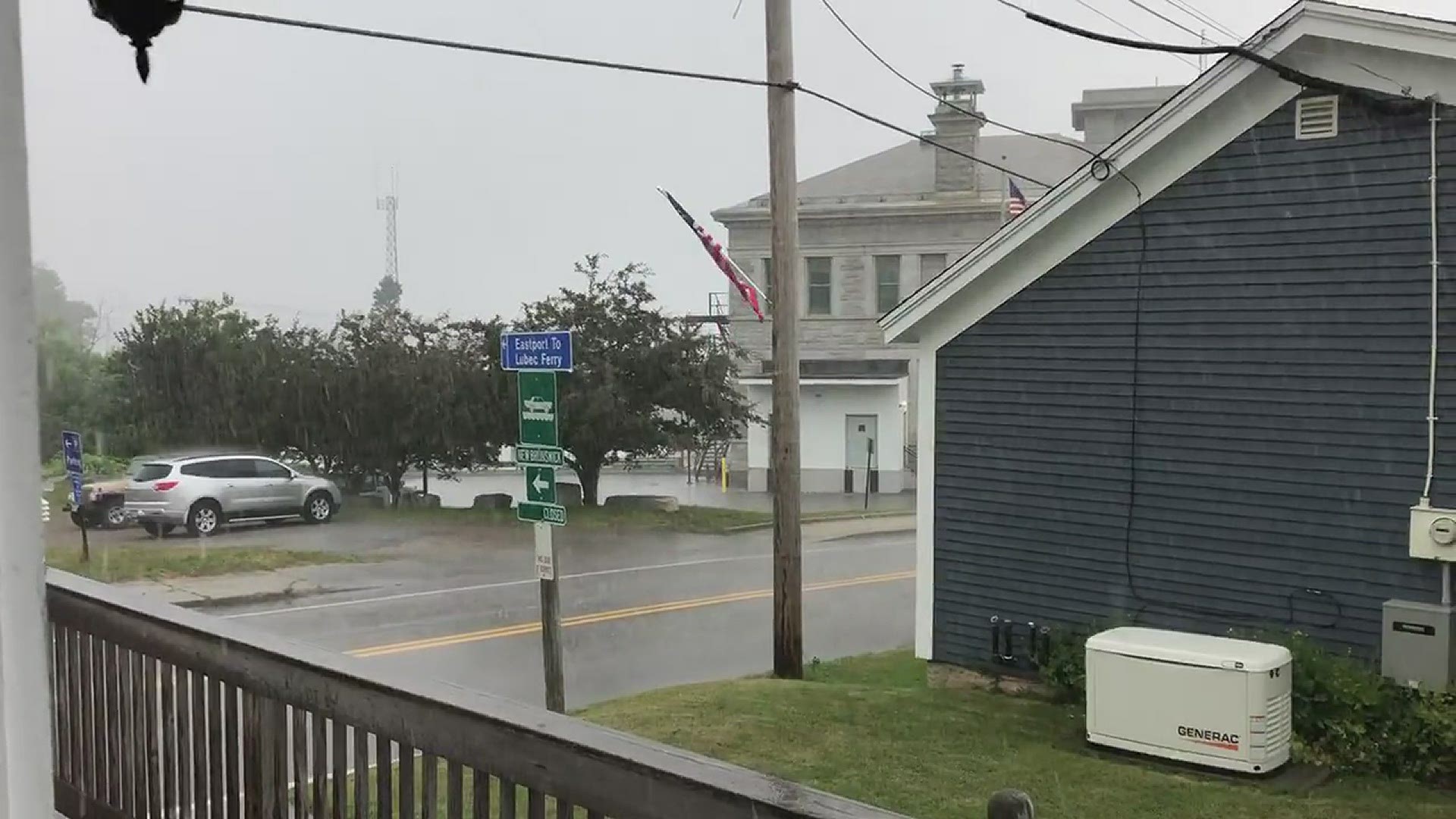 Cloud burst Eastport Maine newscentermaine