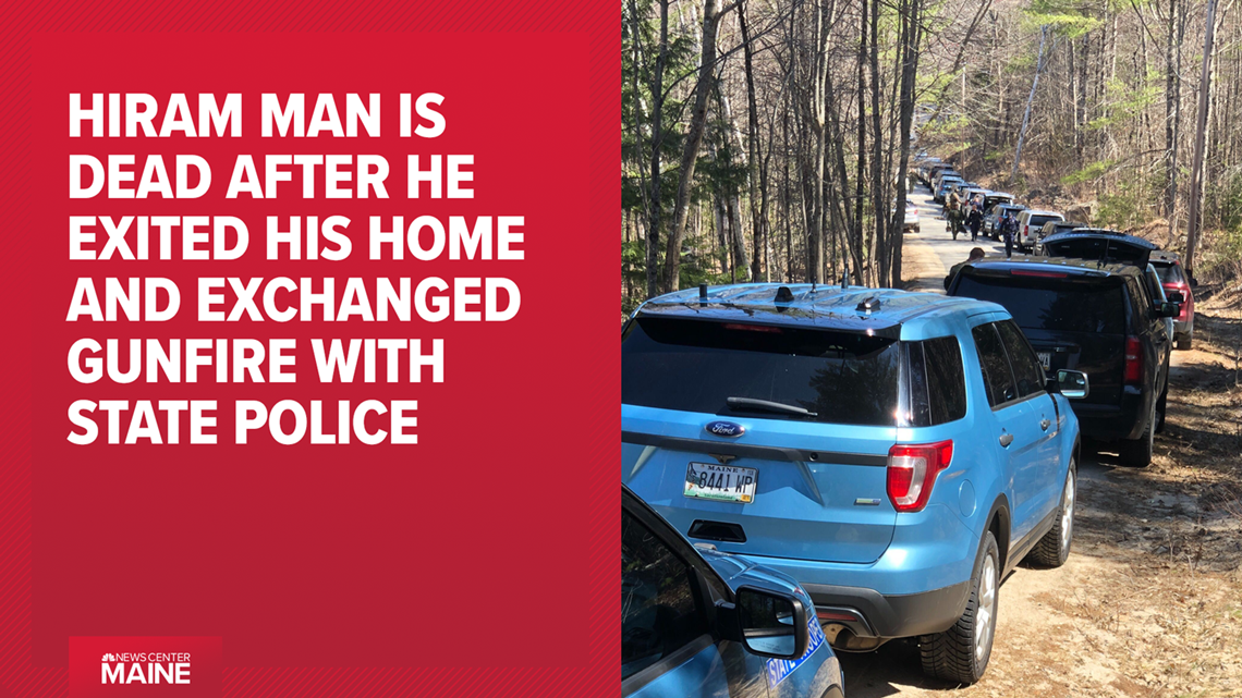 Unknown law enforcement situation in Hiram, Maine