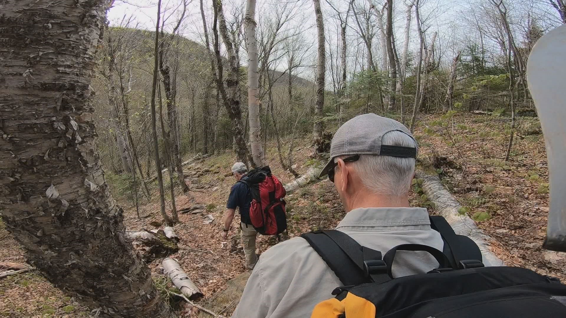 The Maine Appalachian Club oversees more than two hundred miles of trail in Maine.