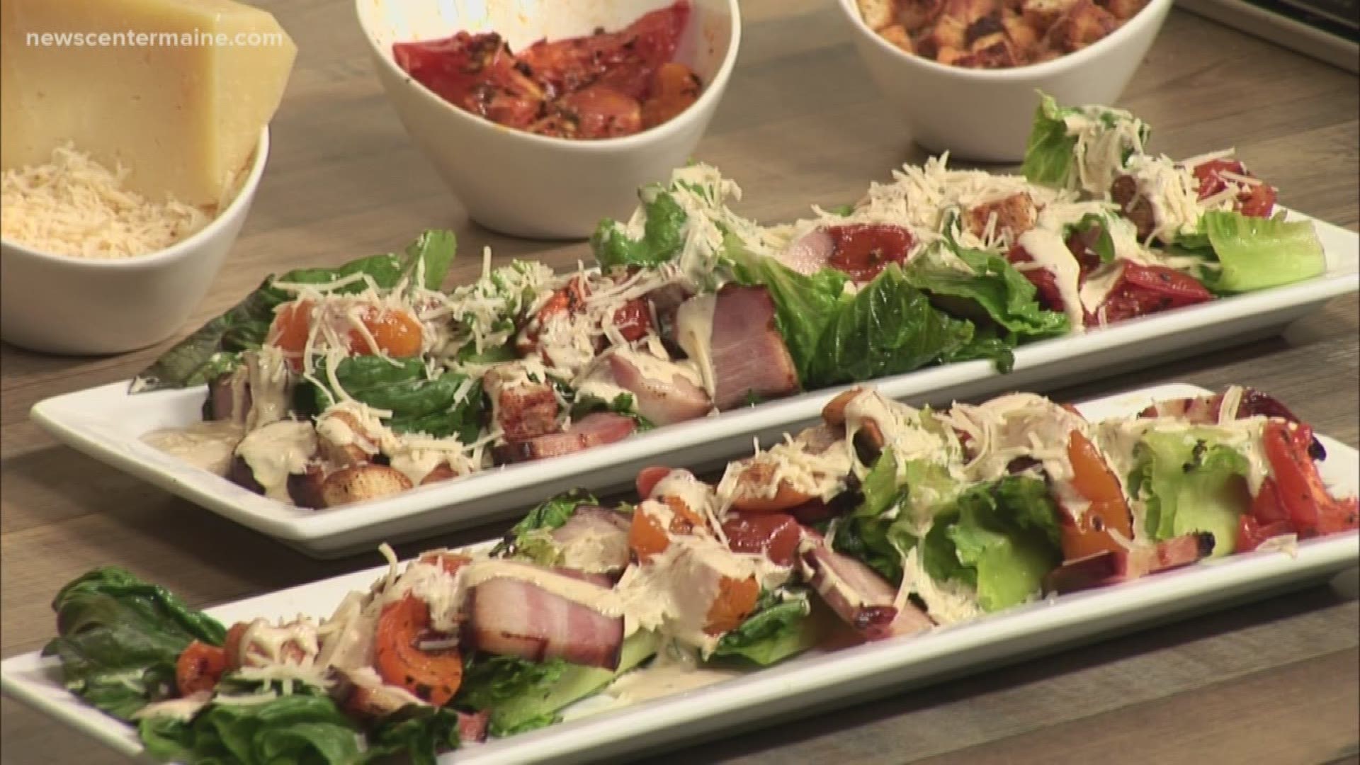 Grilled Asiago Caesar Salad | newscentermaine.com