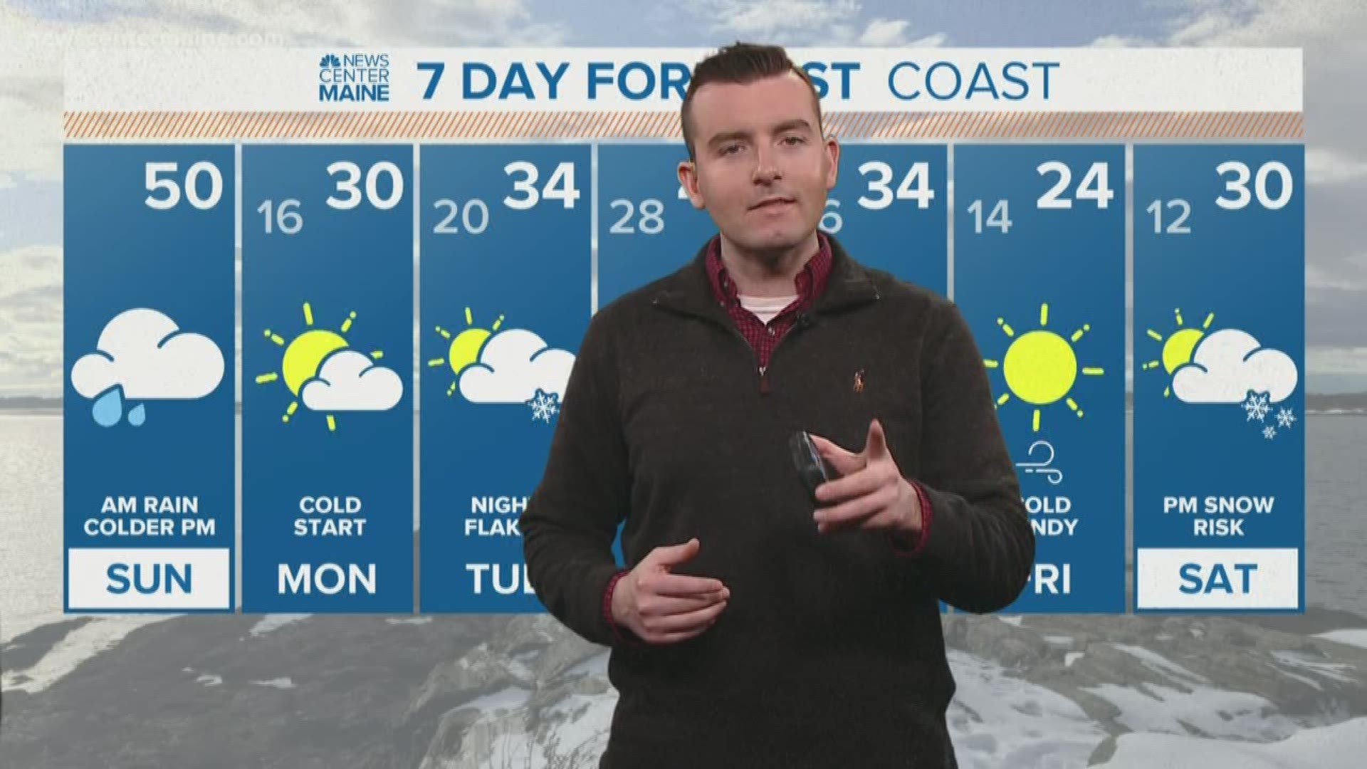NEWS CENTER Maine Weather Video Forecast. Updated on 1/12/20 at 8 am.