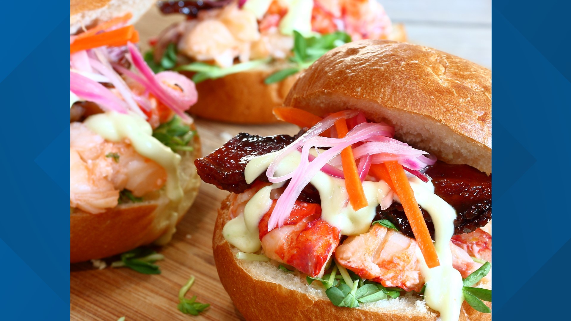 Chef Dana Moos joins us from her kitchen to prepare Lobster Sliders