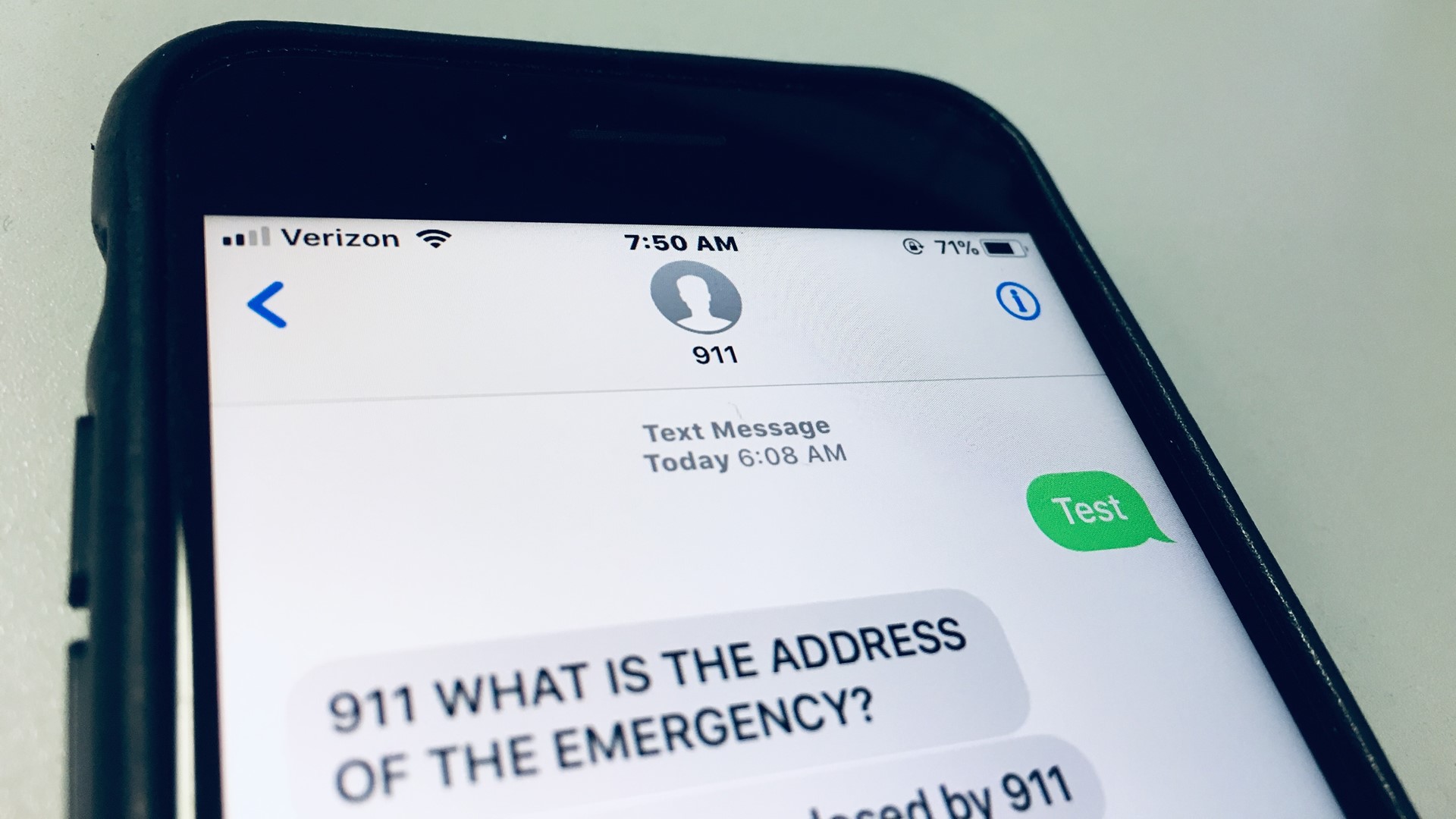 911 texting service now available throughout the entire state of Maine