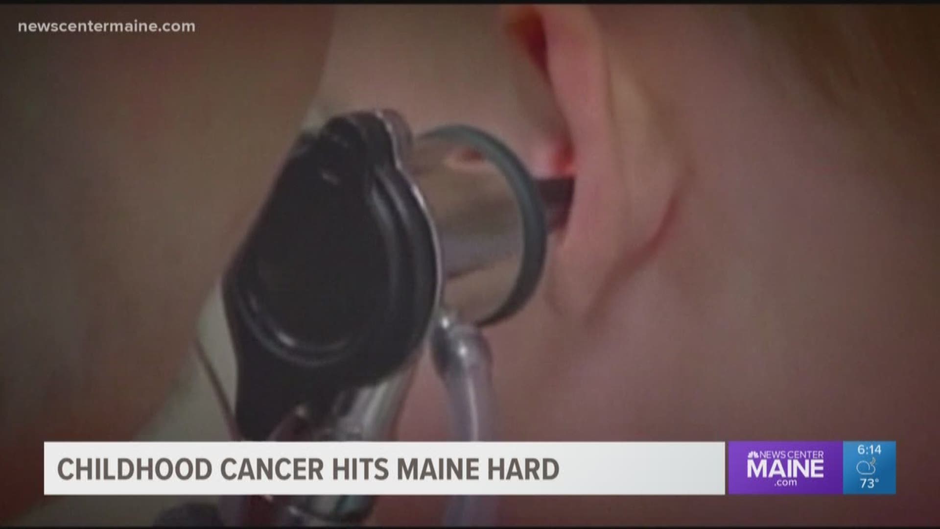 Childhood cancer hits Maine hard