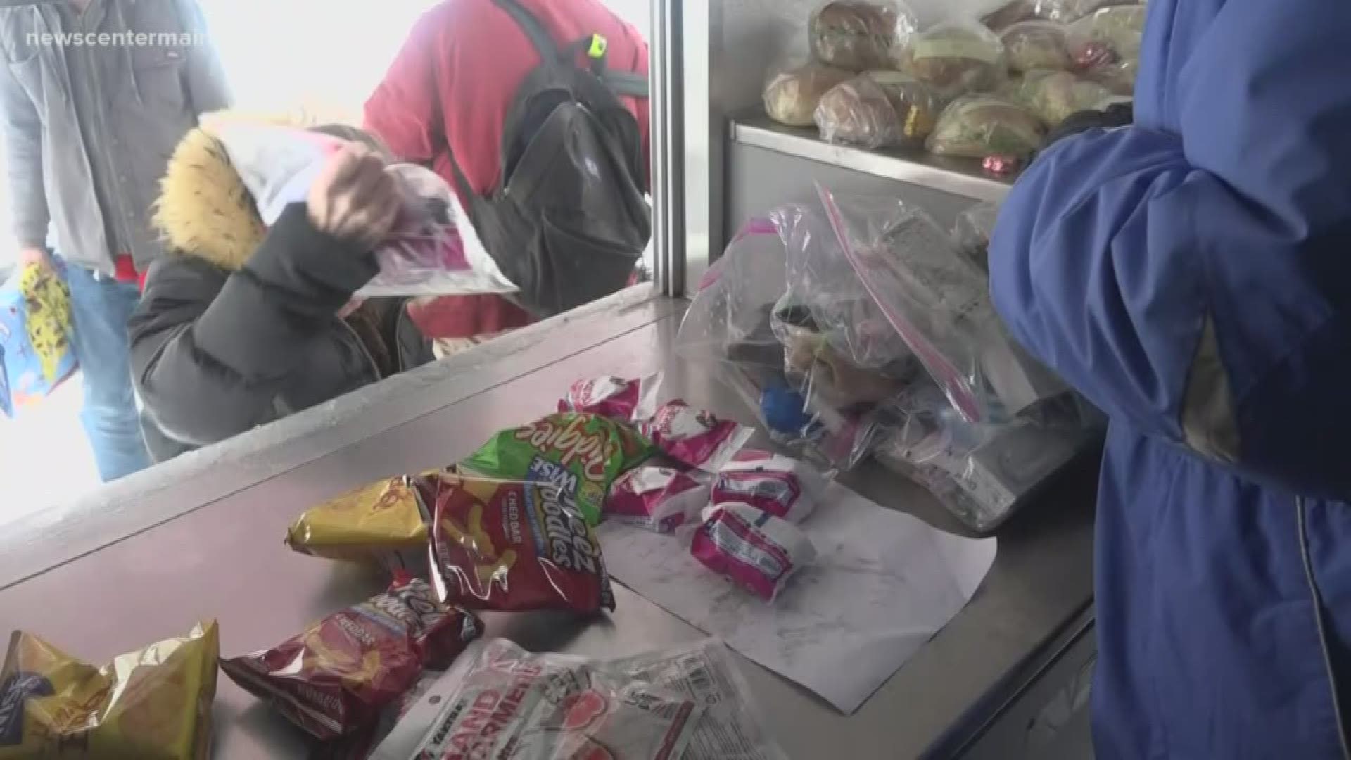 Homeless and hungry receive 'Blessing Bags'