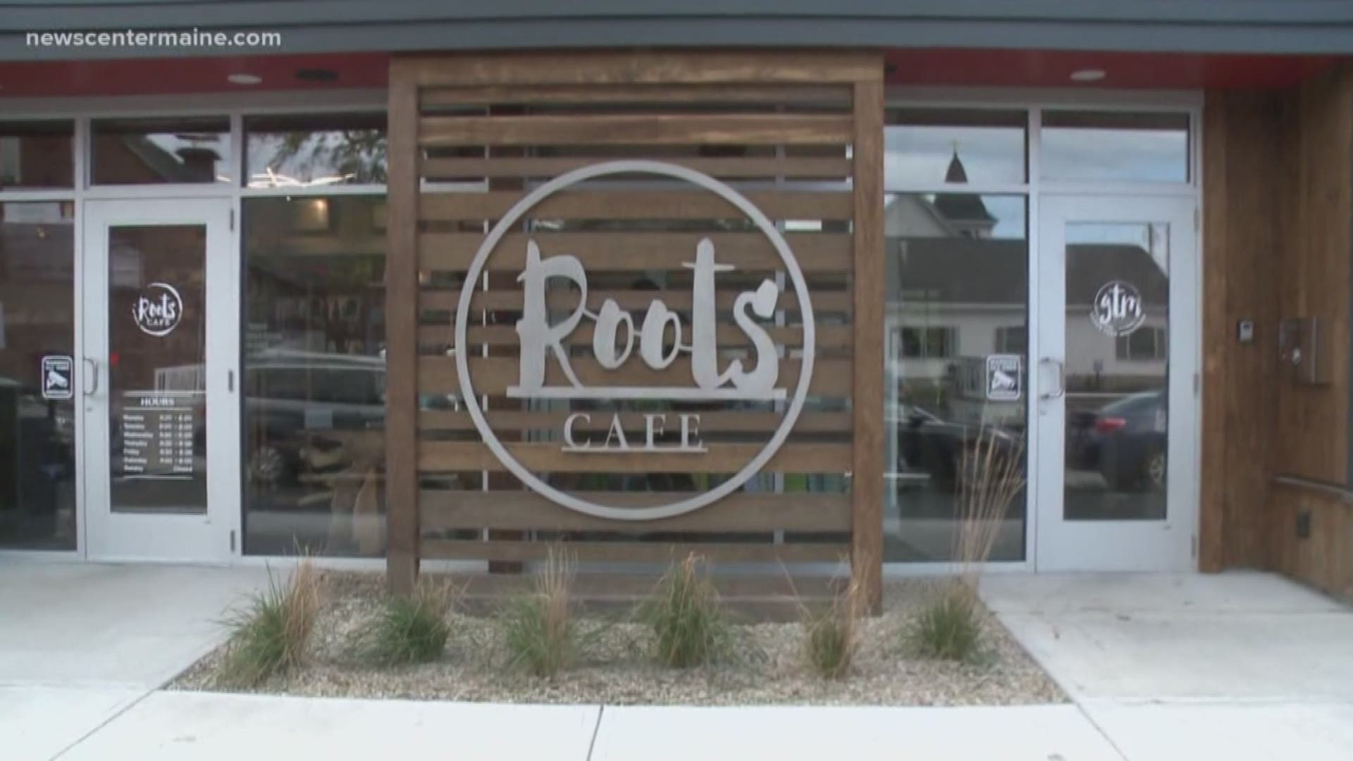 Walking into Roots Cafe in Westbrook, nothing really stands out as different.... Delicious treats to taste and drink choices by the dozen,  The place also has a library if you want to borrow or lend an item....  that's kinda cool... but the one thing this