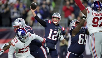 Brady Surpasses The Giants On The Scoreboard And Manning In - 