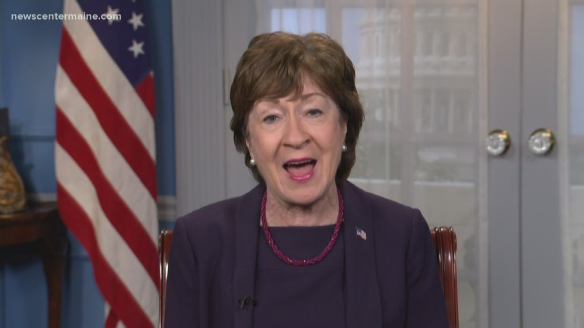 Senator Collins speaks with Maine Astronaut Jessica Meir in space