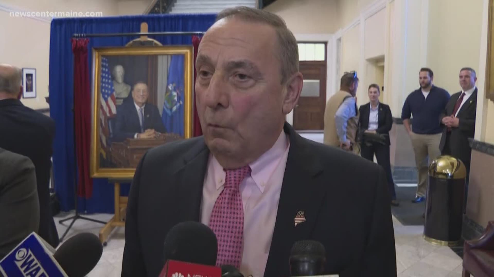 LePage pardoned two people without public hearings in his final days in the governor's office.