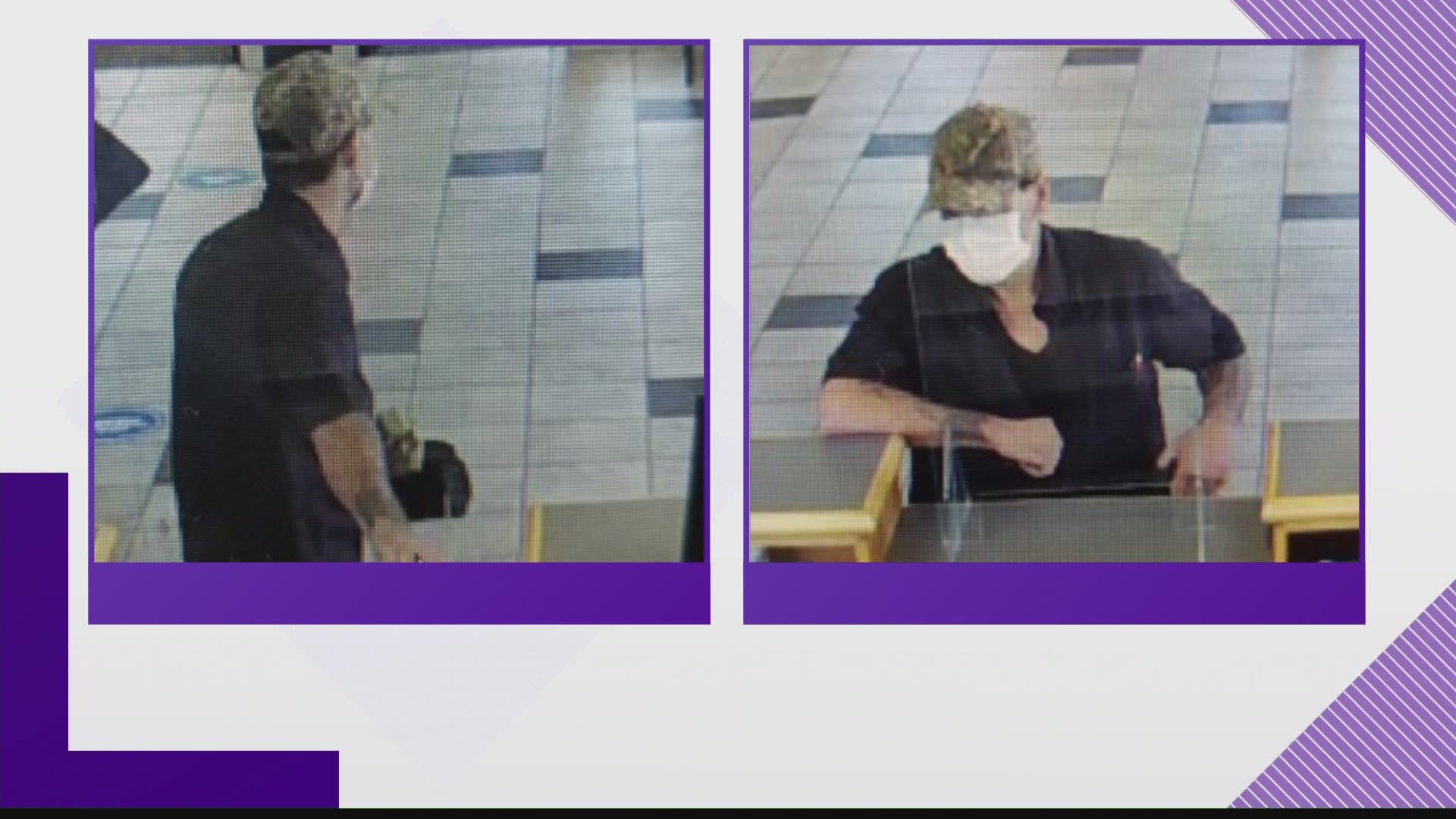 Bangor officials are asking for help in finding the man that robbed the Bangor bank