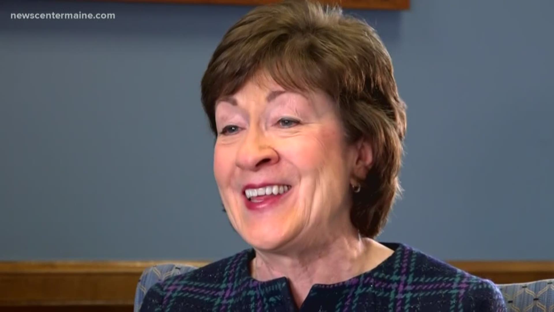Many have criticized Senator Susan Collins for still now taking a stronger position on the impeachment of President Trump but she says she is paying close attention.