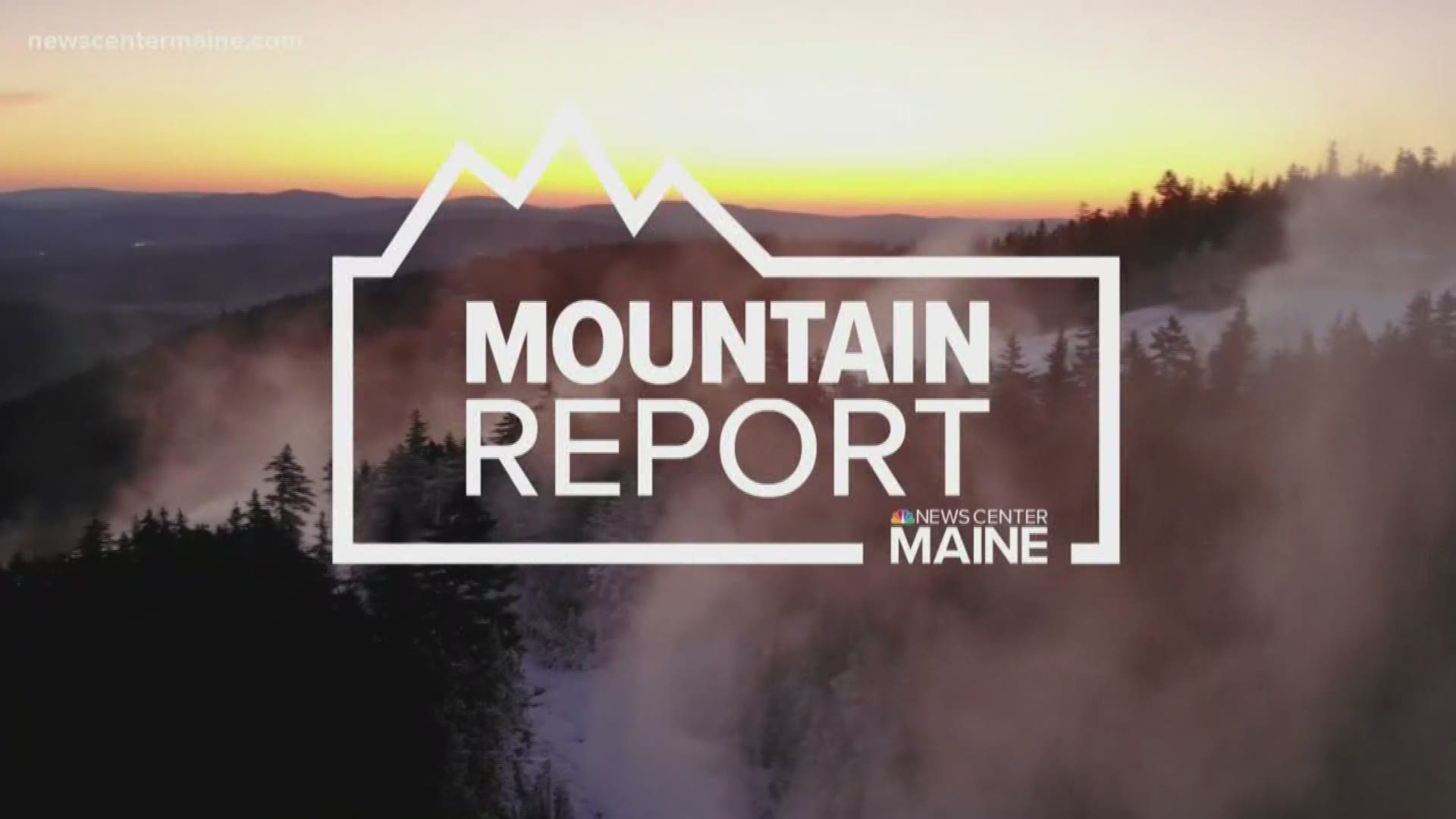 NEWS CENTER Maine's Weekend Mountain Report with Meteorologist Mallory Brooke.