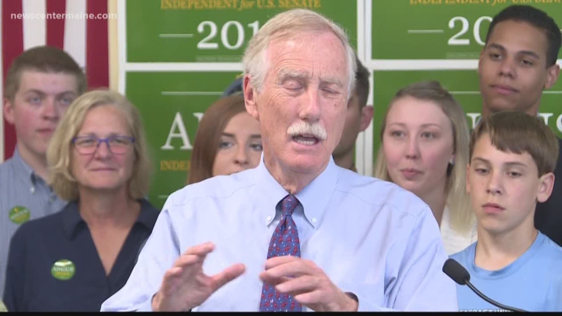Angus King Campaign Launch