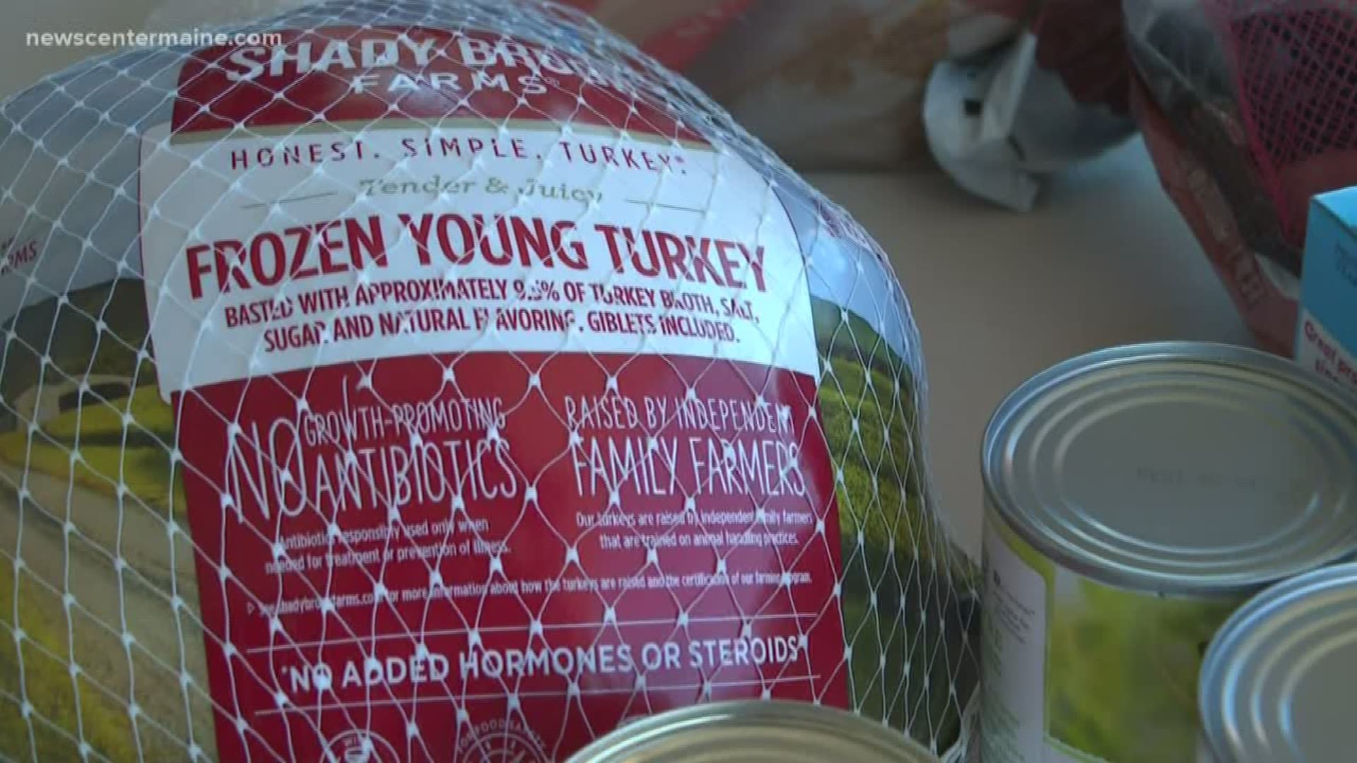 The Westbrook Police Department and the city's food pantry are collecting turkeys and thanksgiving meal sides.