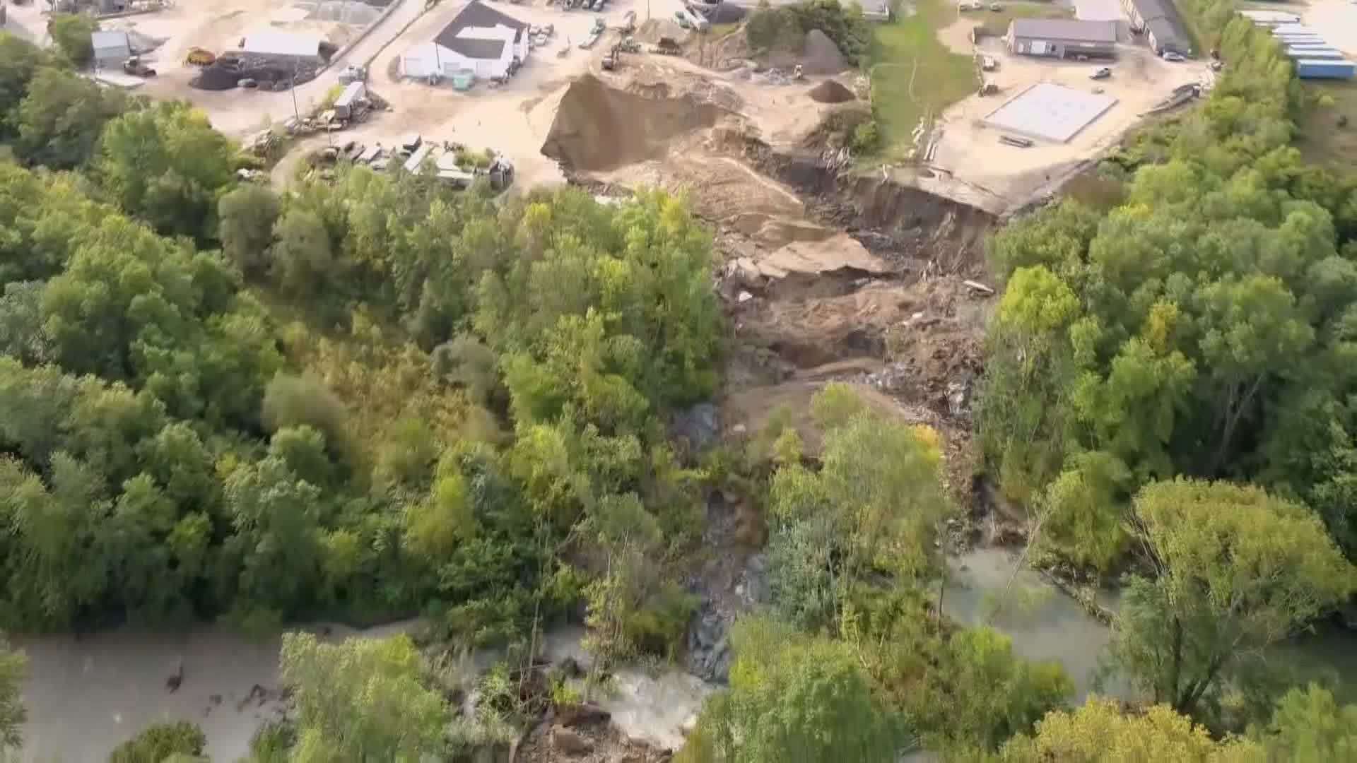 Westbrook Mayor: No longer risk of flooding post-landslide, state of emergency canceled