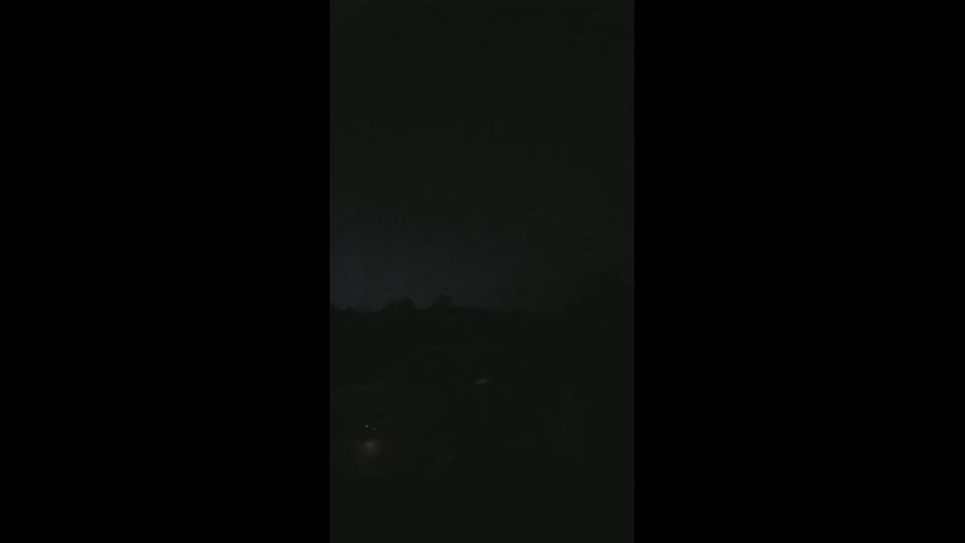 Crystal Boom sent NEWS CENTER Maine this video of lightning in the town of Wales.