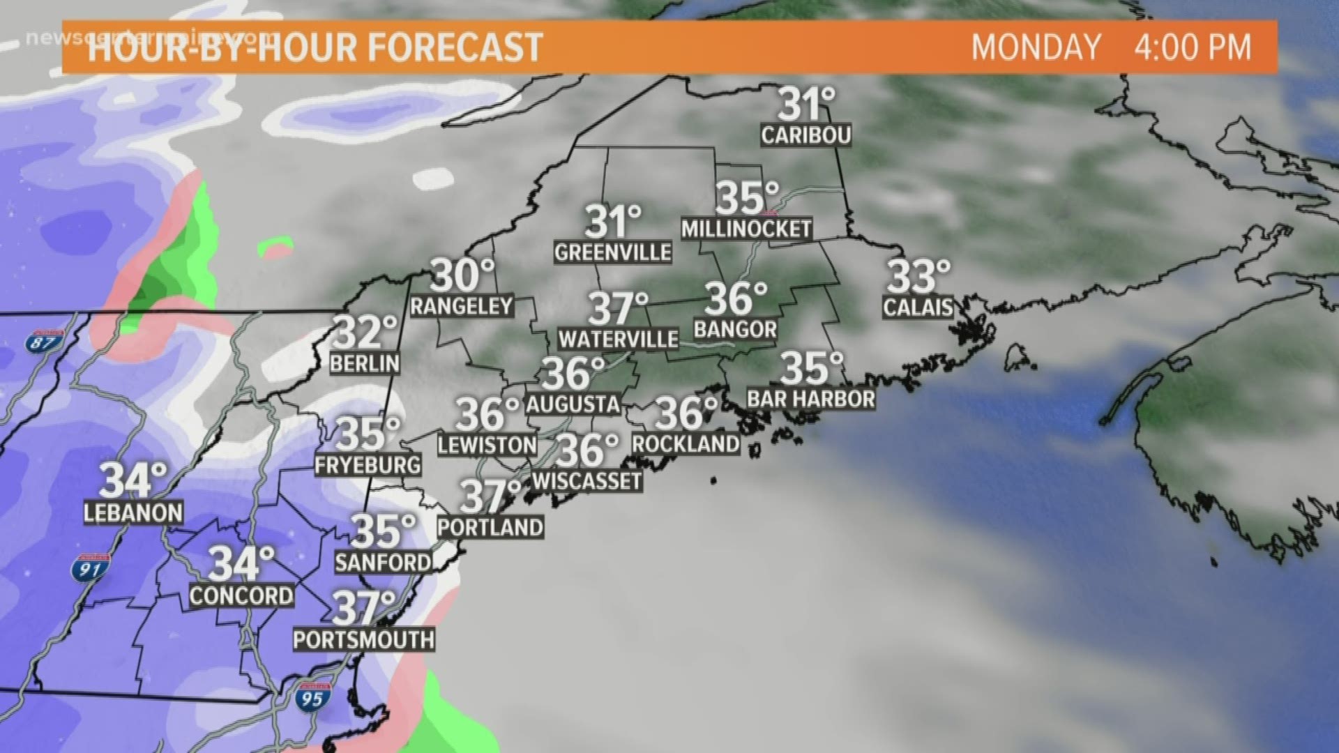 NEWS CENTER Maine Weather Video Forecast