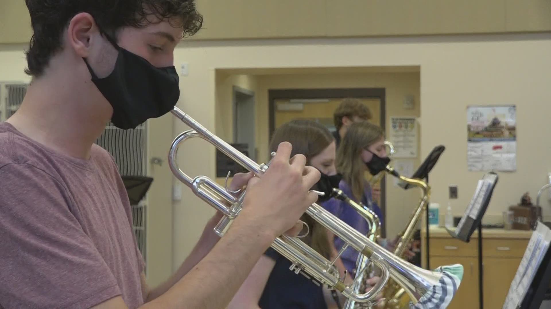 One Maine high school band is trying to raise money to help pay to perform at a very popular vacation destination in Florida.