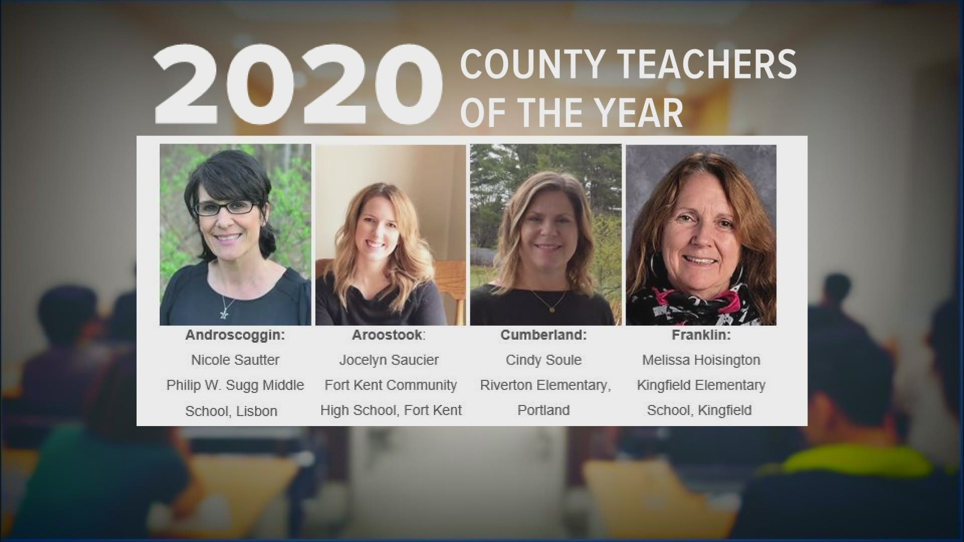 2020 County Teacher of the Year