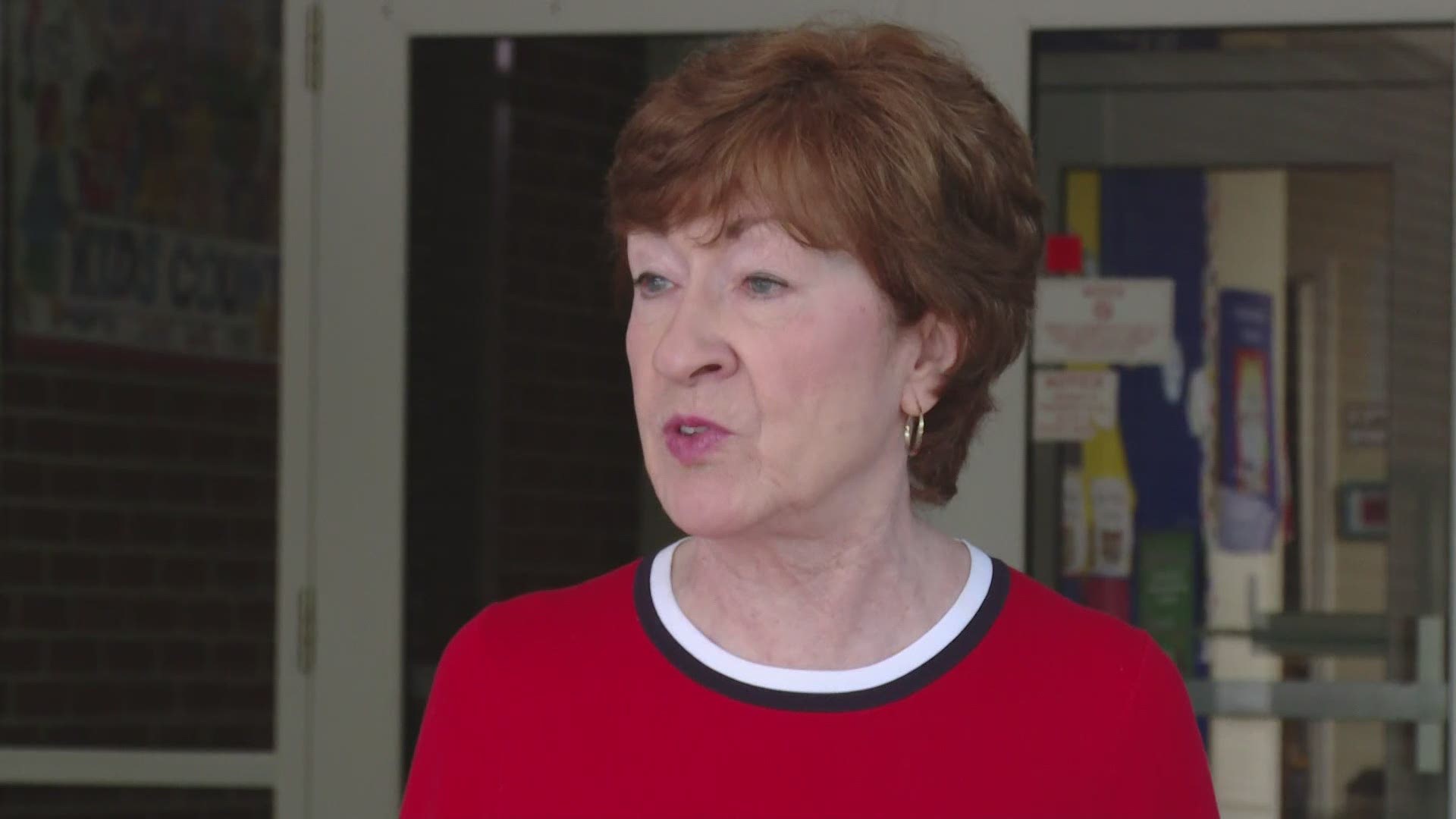 Susan Collins says reopening schools should be decided on a state and local basis