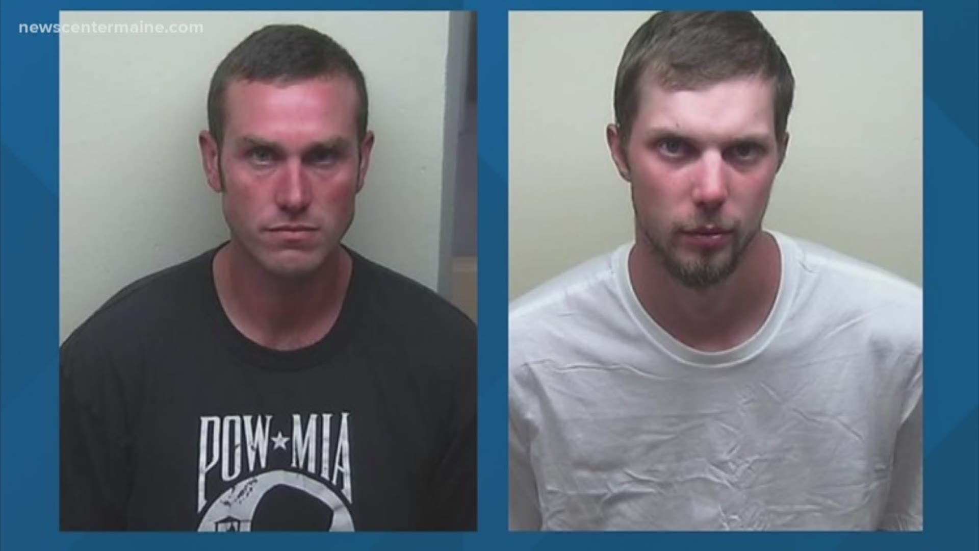 Men accused of killing dog turn themselves in