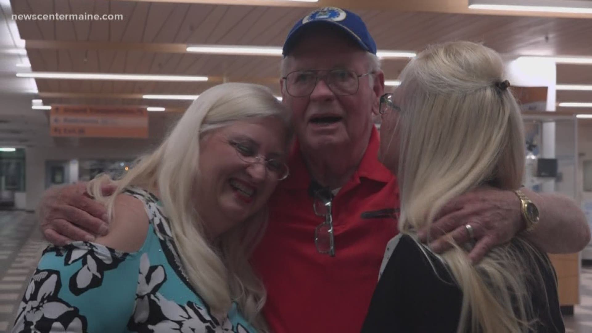 Father meets daughter, sister meets sister in double family reunion