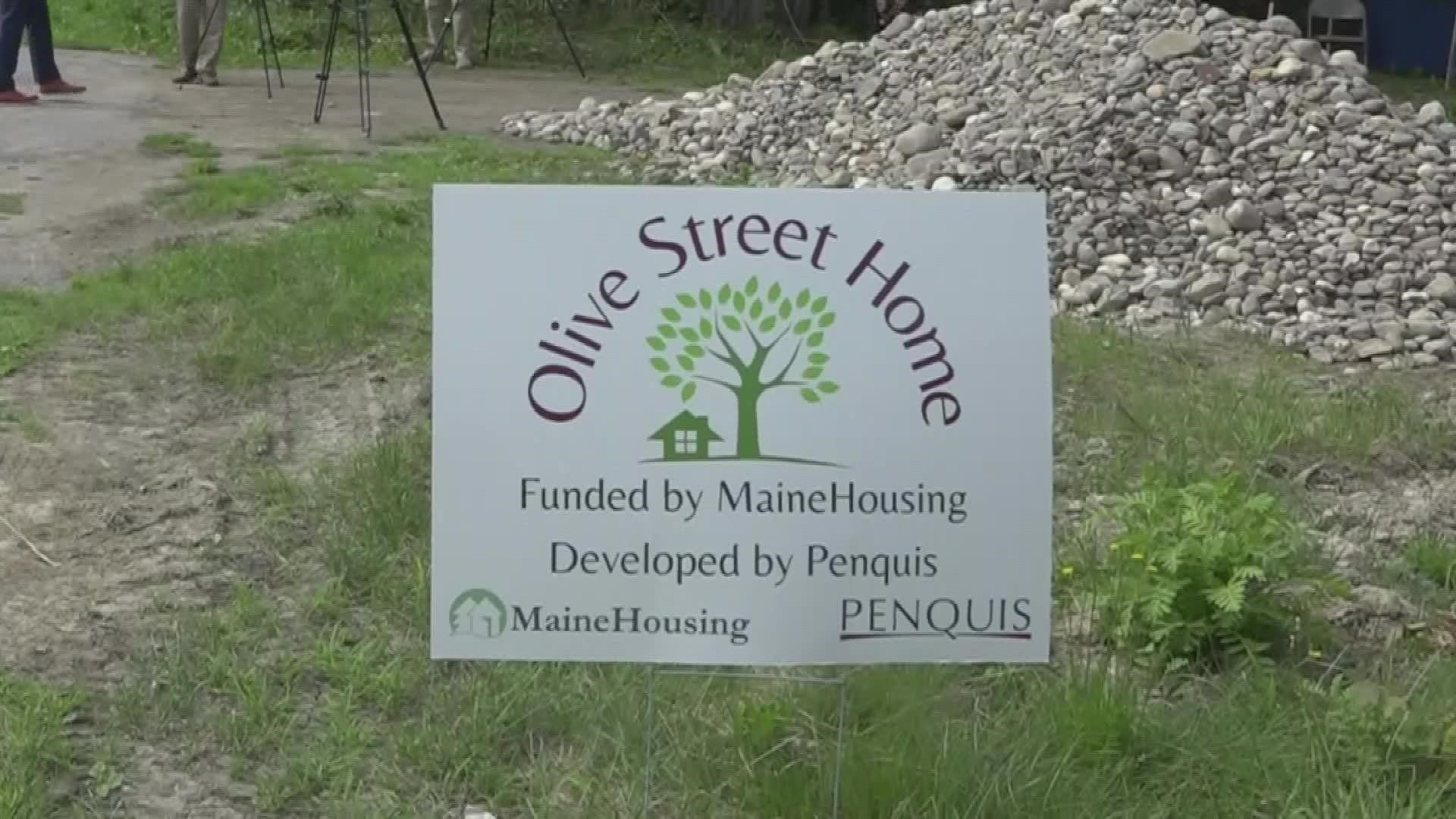Penquis breaks ground on new residence in Bangor for individuals with