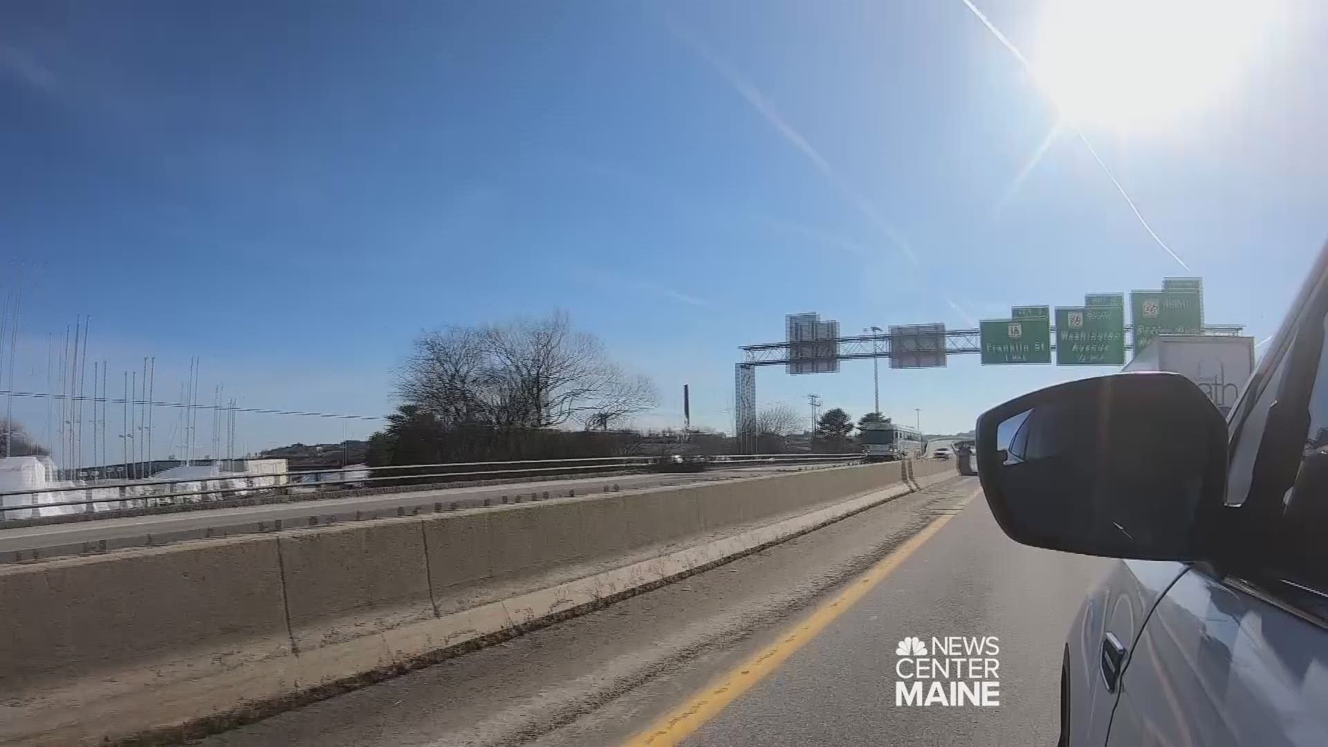 Exit 7 at Franklin St. off of I-295 in Portland, Maine will soon undergo construction.
