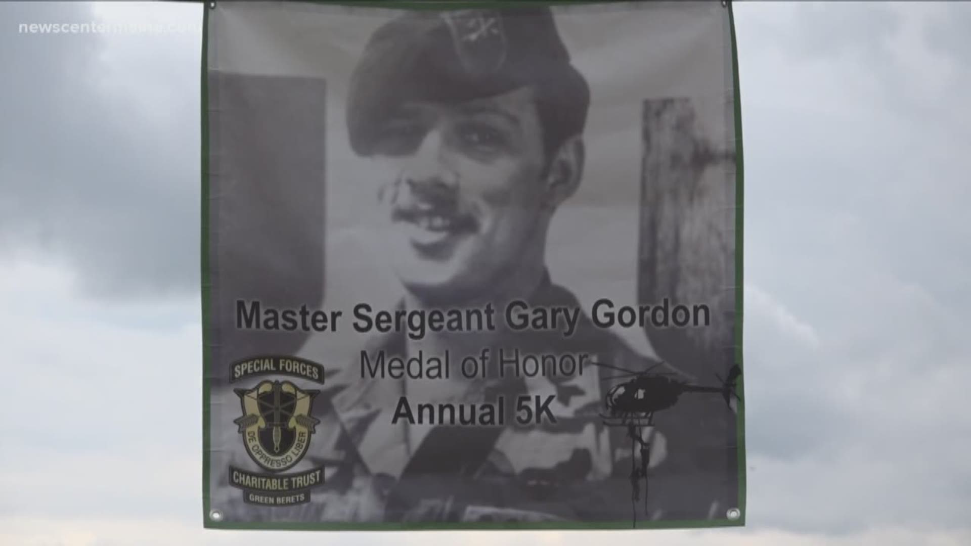 The town of Lincoln honors Master Sergeant Gary Gordon who gave the ultimate sacrifice and died a hero.