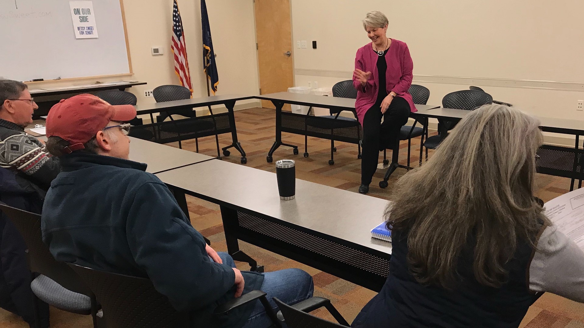Six months out from Maine senate primary, campaigning is in full swing ...