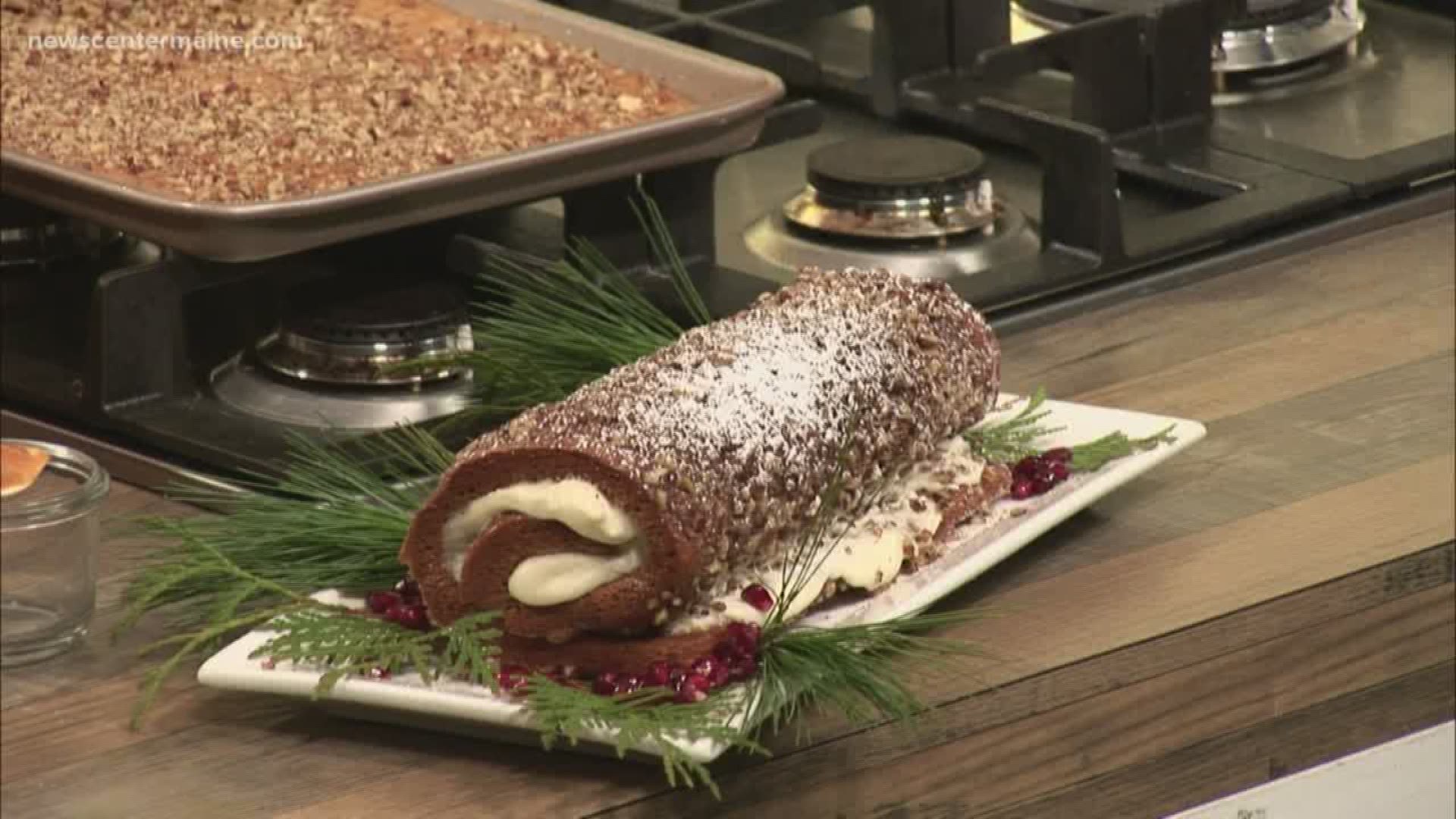 Chef Annie Mahle says while this pumpkin roll looks elegant, it is simple to make.