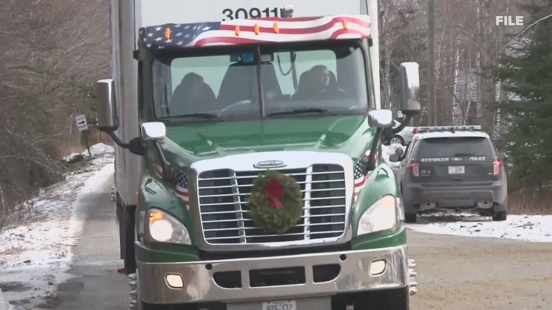 The 2020 annual Wreaths Across America convoy is departing from Maine on Tuesday, December 15 at 9 a.m. for Arlington National Cemetery.