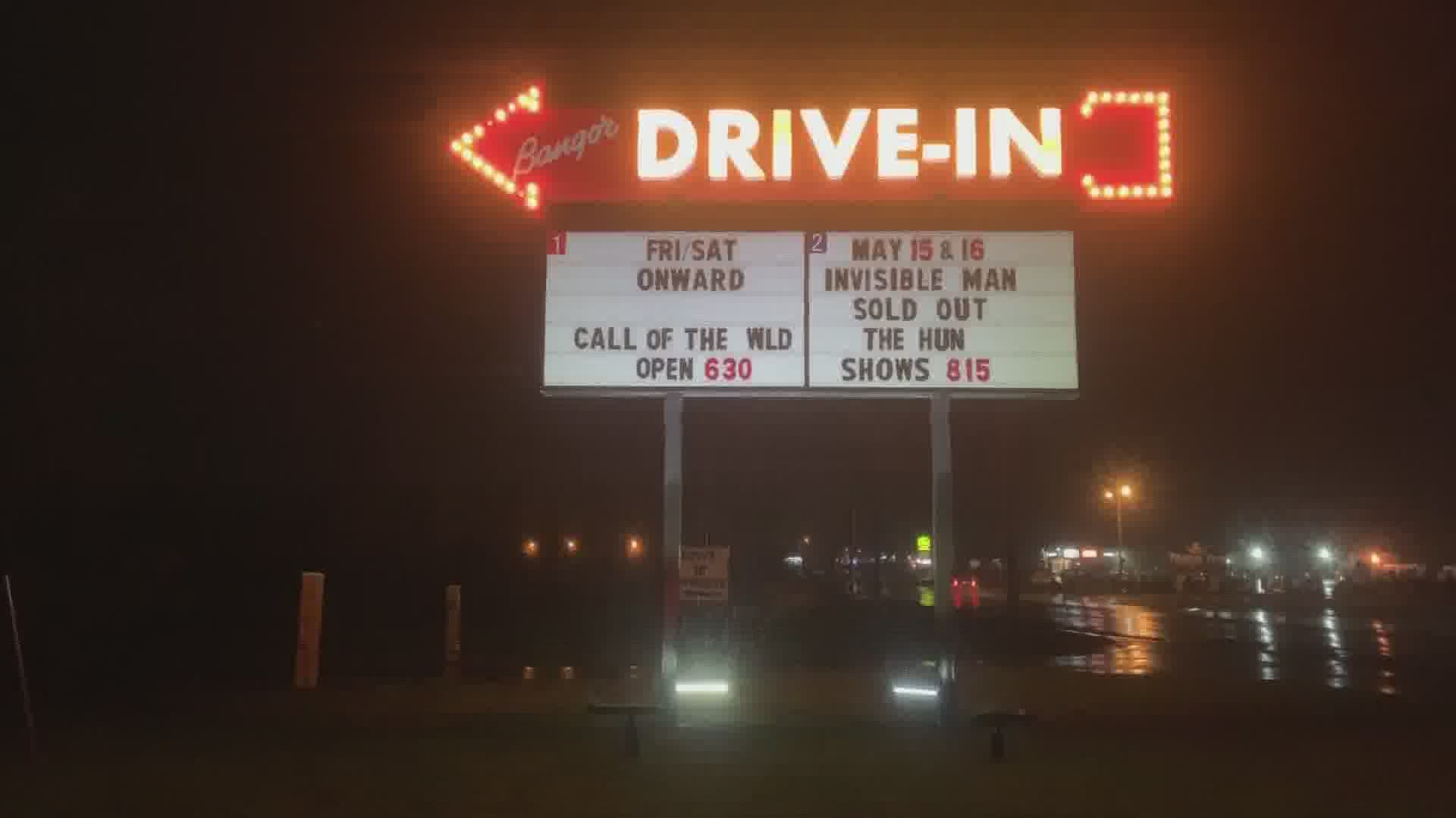 As small businesses start to slowly re-open...this weekend most Maine drive-in theaters across the state opened early!